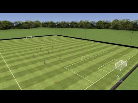 Kompakt Verschieben im 4-4-2 Prinzip