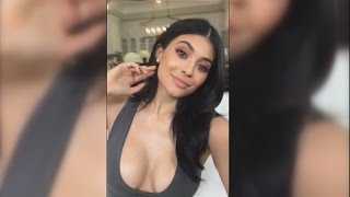 Kylie Jenner Sparks New Boob Job Rumors With Out-of-Control Cleavage