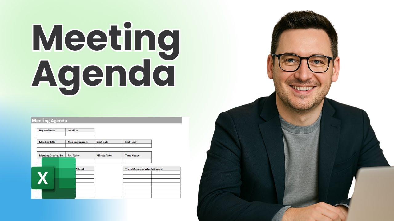 How To Create A Meeting Agenda Template In Excel