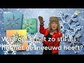 Waarom is het zo stil als het net gesneeuwd heeft?