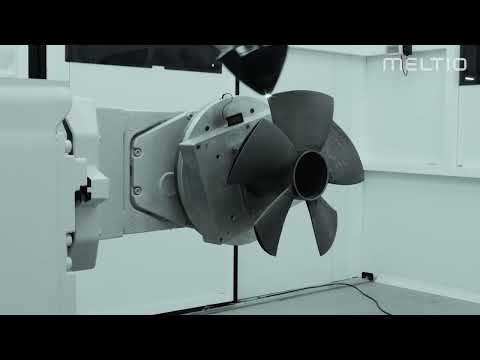 Propeller 5 axis _ Meltio metal 3D printing