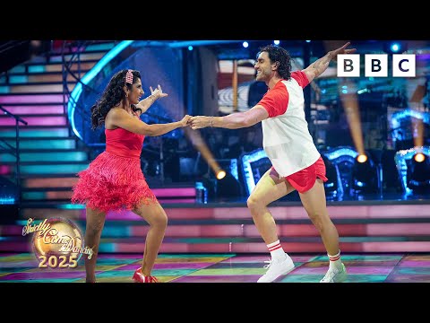 Balvinder Sopal & Julian Caillon Jive to Right Back Where We Started From  ✨ BBC Strictly 2025