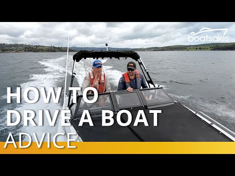 Driving a boat: The basics