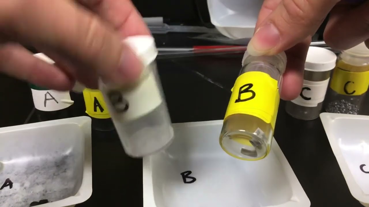 Metal, Nonmetal, Metalloid Lab