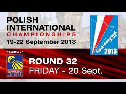 R32 - WS - Anna Thea Madsen vs Nathalie Ziesig  - Polish International 2013