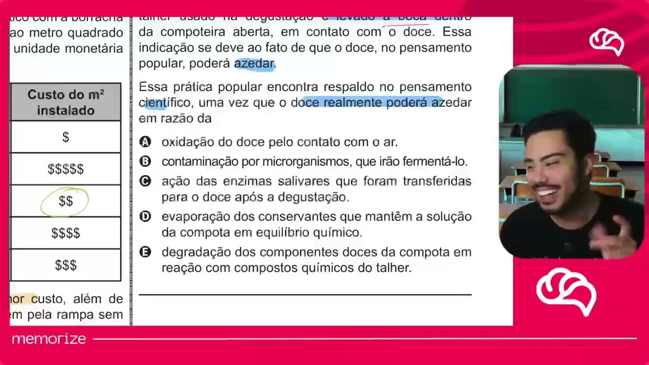 Resolução em Vídeo — Questão 124 ENEM 2022 PPL