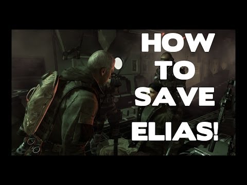 Call of Duty: Ghosts- HOW TO SAVE ELIAS!+ALTERNATE ENDING!