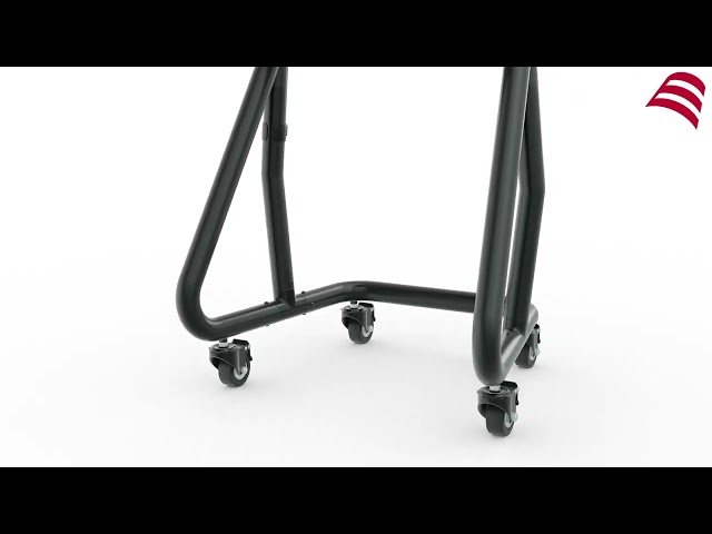 Equip 650608 support pour téléviseur 2,03 m (80") Noir video