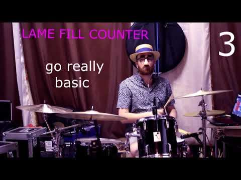 How not to overplay "Just what I needed" by The Cars (drum cover)