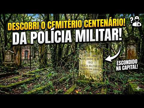 URBEX RS - Descobri o Cemitério Centenário da Polícia Militar Oculto na Capital!