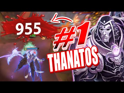 I Watched the NUMBER ONE Thanatos in Smite... He's Insane....