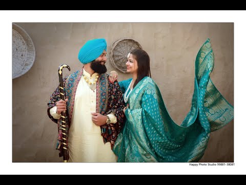LIVE WEDDING [ HARSIMAR WEDS SIMRAN  ] 1-12-2021 HAPPY STUDIO CONT 9988134081