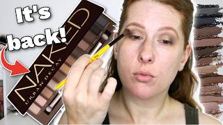 Urban Decay brought BACK the original Naked Palette!! | BETTER than ever, or just nostalgia?
