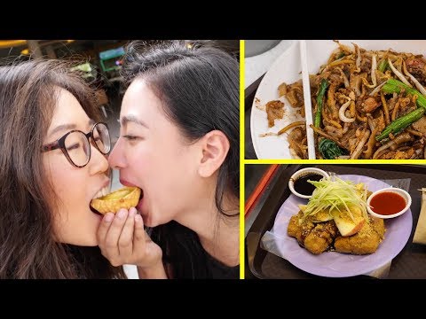 SINGAPORE STREET FOOD at Tiong Bahru Market ft. Nadia Vega