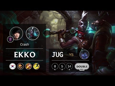 Ekko Jungle vs Sylas - KR Master Patch 9.13