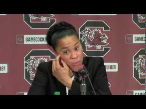 Dawn Staley after win over Alabama