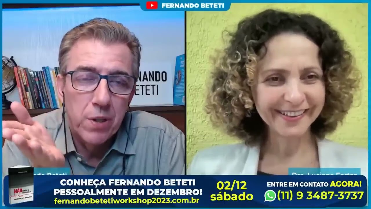ACABE COM VERMES E PARASITAS! | FERNANDO BETETI ENTREVISTA DRA. LUCIANA FORTES
