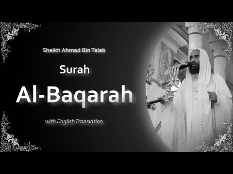 Al Baqarah | سورة البقرة | Sheikh Ahmad bin Taleb | English Translation | الشيخ أحمد بن طالب