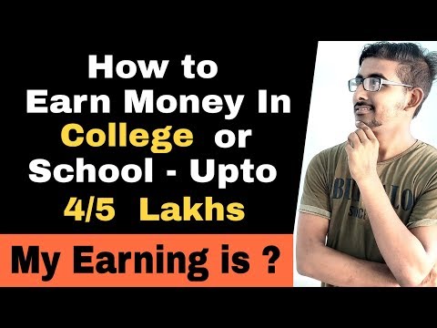 How to earn Money in School and college | My YouTube earning | How to earn online upto 5 lakhs Video