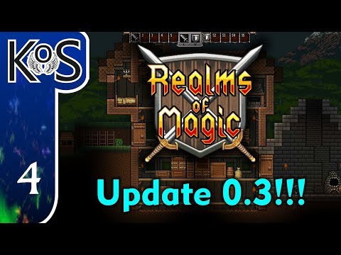 Realms Of Magic Ep 4: STARTING A FARM - (Early Access 0.3) Let's Play, Gameplay