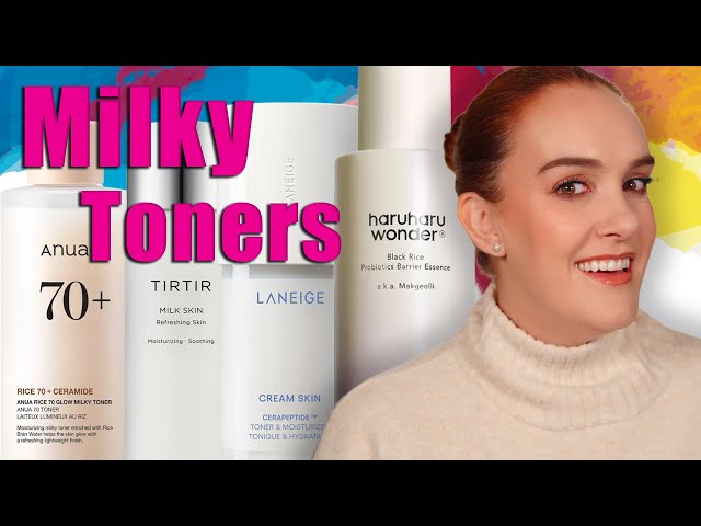 Vídeo relacionado con Anua Rice 70 Glow Milky Toner, Tónico facial con Agua de arroz, Niacinamida y Ceramidas, piel luminosa, Sin fragancia, skincare coreano, 250ml