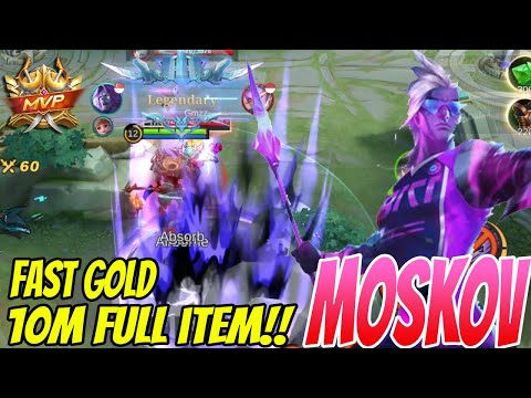 MOSKOV INSANE DAMAGE BUILD - Moskov Best Build 2022 - Build Moskov Tersakit 2022 ~ MLBB
