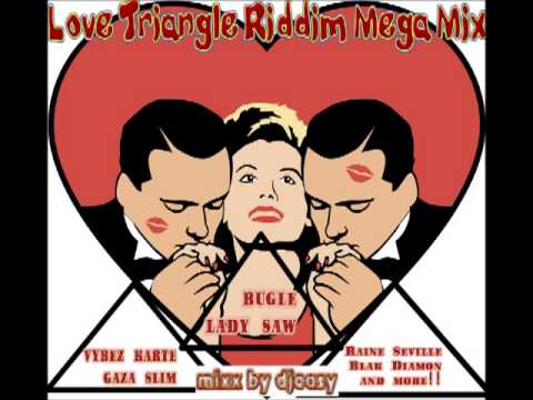 Love Triangle Riddim Mix Feat Alkaline,Vybz Kartel,Gaza Slim,Lady Saw,Bugle & More (UIM RECORDS)