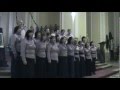 Поет Прославление Церкви Божьей в Царицыно 