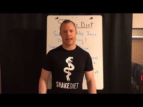 Ayuno Seco con el Super Jugo Snake - El Mejor Protocolo Saludable para Pérdida de Grasa del Mundo