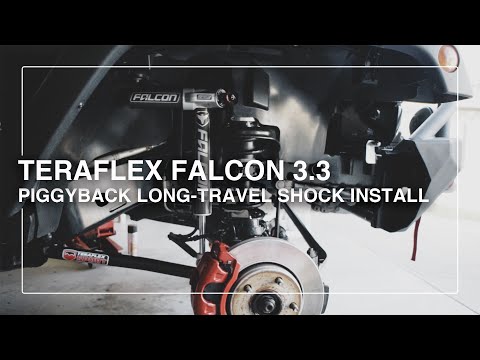 TeraFlex Falcon 3.3 Fast Adjust Piggyback Shock Absorber Kit Installation