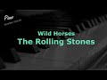 Wild Horses - The Rolling Stones (Piano Instrumental Backing Track)