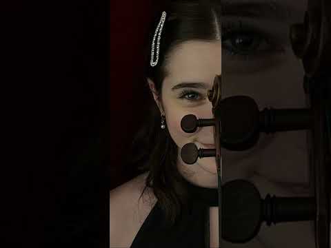 Anamaria Prendi.  Violin concerto No 2 in D minor Op 22, second & third mvmt by Wieniawski.