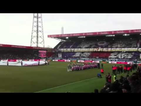 13.03.2011, Austria - Rapid, Choreographie