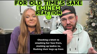 Eminem - Old Time&#39;s Sake | REACTION / BREAKDOWN ! (RELAPSE) Real &amp; Unedited