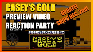Casey's Gold from Audacity Games Preview Video Watch Party