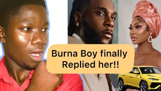 Burna Boy finally replied Sophia in ‘30’ second verse!!    #lamborghini #burn #sophia