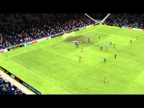 Chernomorets (Burgas) vs Man Utd - Valencia Goal 23rd minute