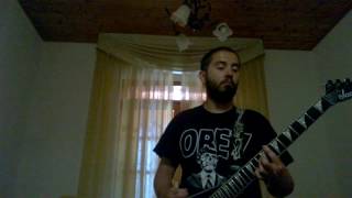 Untrodden Paths (Wolves pt. II) - Marduk - Guitar cover