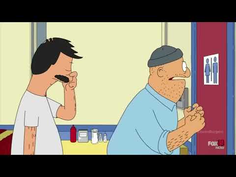 Bob's Burger - bob belcher being bisexual for 8 minutes and 7 seconds