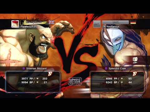 FlawlessJ535 [Zangief] vs TR YouGenius [Vega] USF4