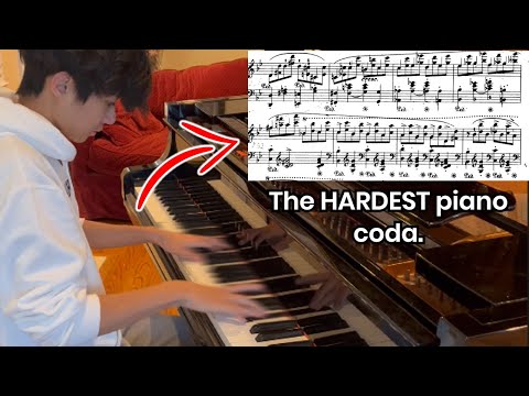 I played the Ballade No.1 coda (after 1 week)