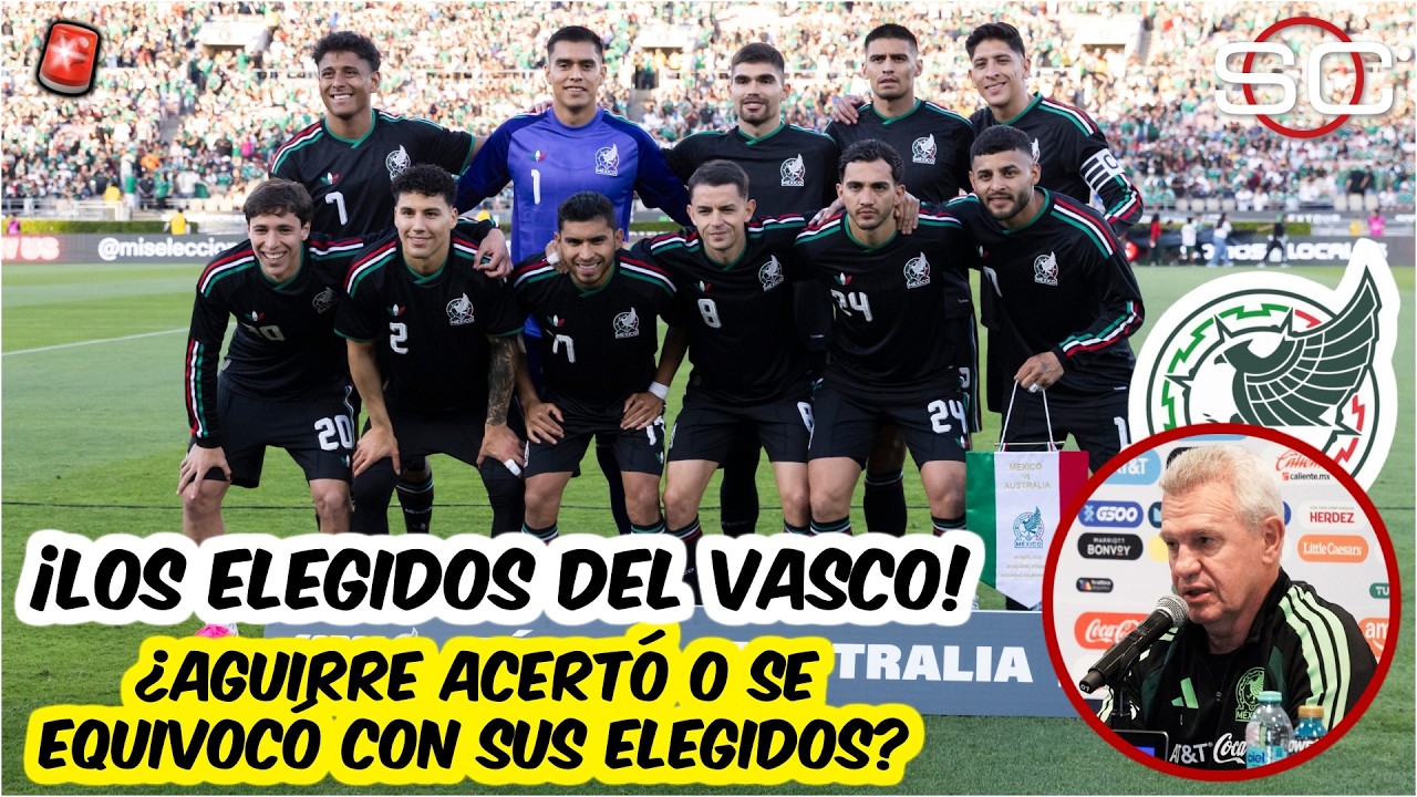 🚨 OFICIAL. JAVIER AGUIRRE dio a conocer la lista de MÉXICO para el MUNDIAL 2026 | SportsCenter