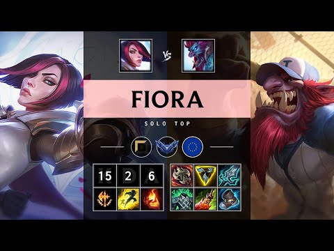 Fiora Top vs Trundle: Godlike - EUW Diamond Patch 14.24