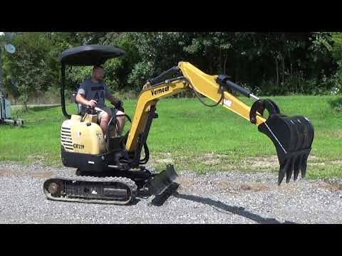 2003 VERMEER CX219 MINI X WITH 2 SPEED, SWING BOOM, PUSH BLADE