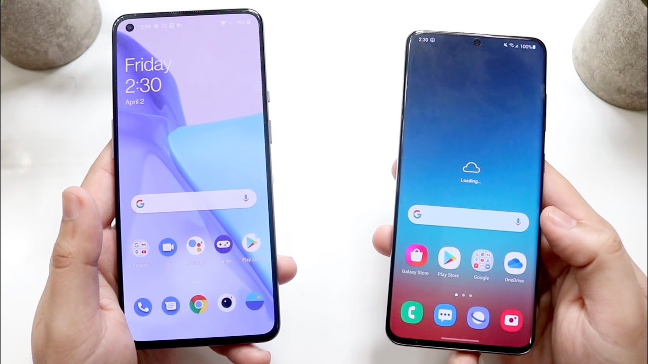 OnePlus 9 Vs Samsung Galaxy S20! (Comparison) (Review)