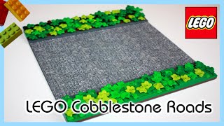 LEGO Cobblestone Road Plates - tutorial
