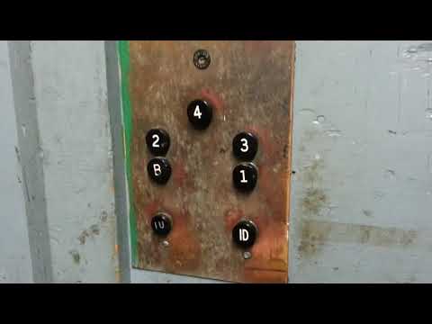 Riding the OTIS freight elevator in the Fedder industrial building w/ HiFiAndElevators22