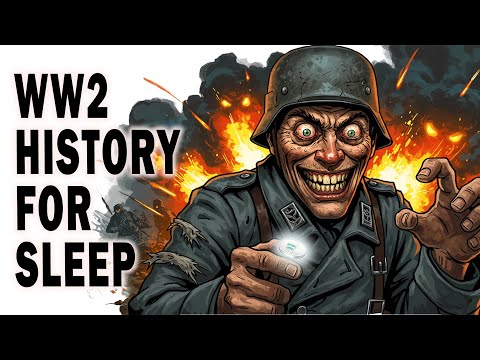 The HORRIFYING Life of a Nazi Soldier on Meth | WW2 History For Sleep