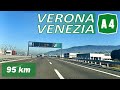 A4 Driving In ITALY From VERONA To VENICE