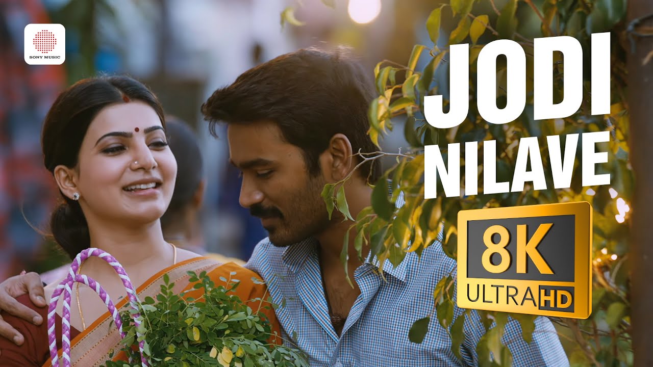 Jodi Nilave 8K/4K Video Song | Thangamagan | Anirudh Ravichander | Dhanush